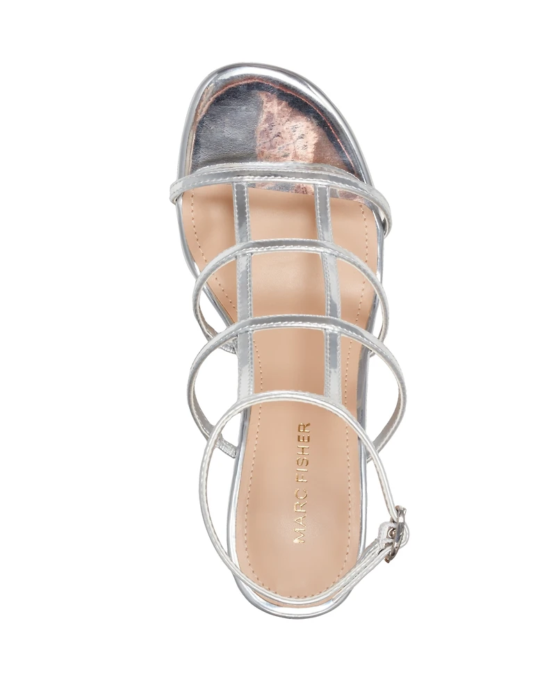 Marc Fisher Women's Norene Caged Block Heel Sandals