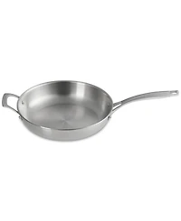 Le Creuset Essential Stainless Steel Shallow Round Frying Pan, 11"