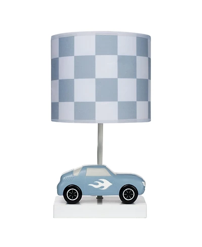 Lambs & Ivy Little Racer Hand Painted Car/Transportation Lamp w/ Shade and Bulb