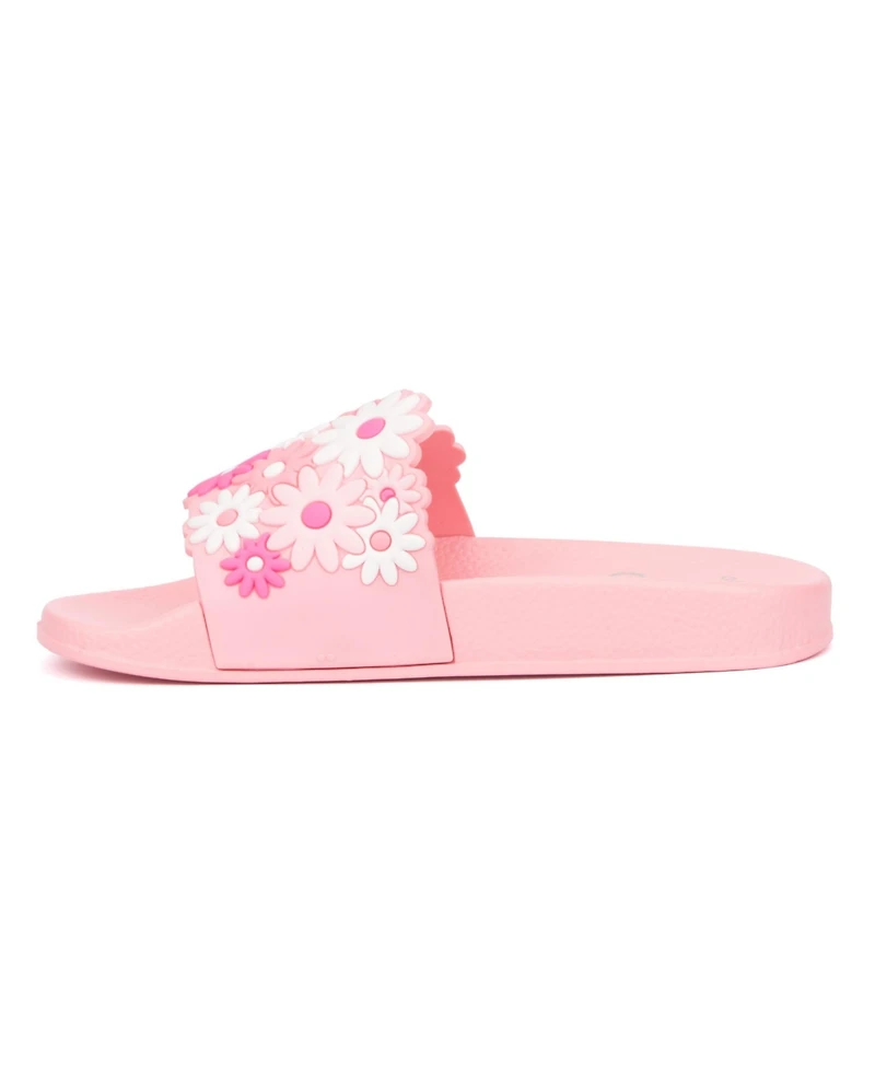 Olivia Miller Big Girls Cool Gurl Slide Slippers