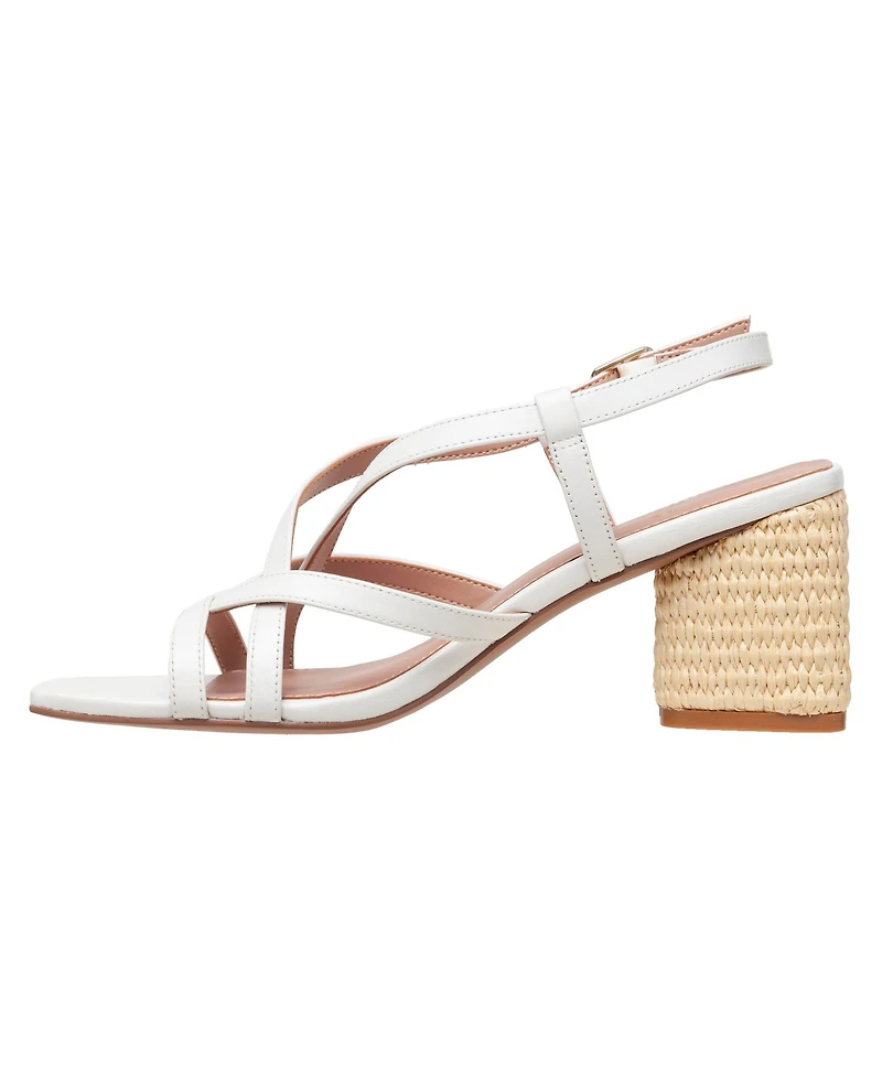 Linea Paolo Hazel | Raffia Block Heel Sandals