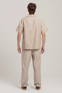 Pcfg Men's Free Heaven Linen Shirt
