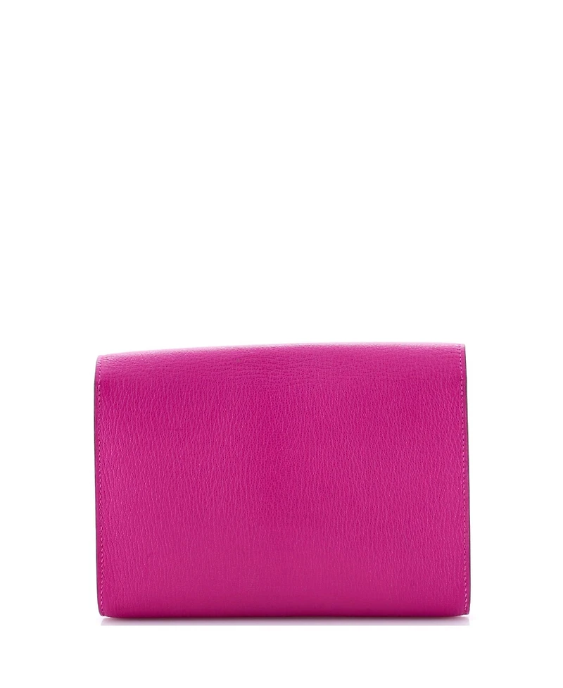 Pre-Owned HERMES 1938 Clutch Chevre Mysore