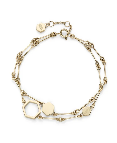 Olivia Burton Honeycomb Classic Gold Tone Bracelet