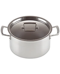 Le Creuset Classic Stainless Steel 6.25 Qt. Deep Round Stockpot