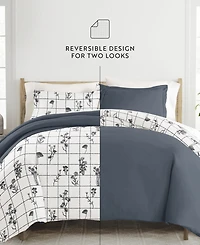 ienjoy Home Ultra Soft Reversible 2-Pc. Duvet Cover Set, Twin/Twin Xl