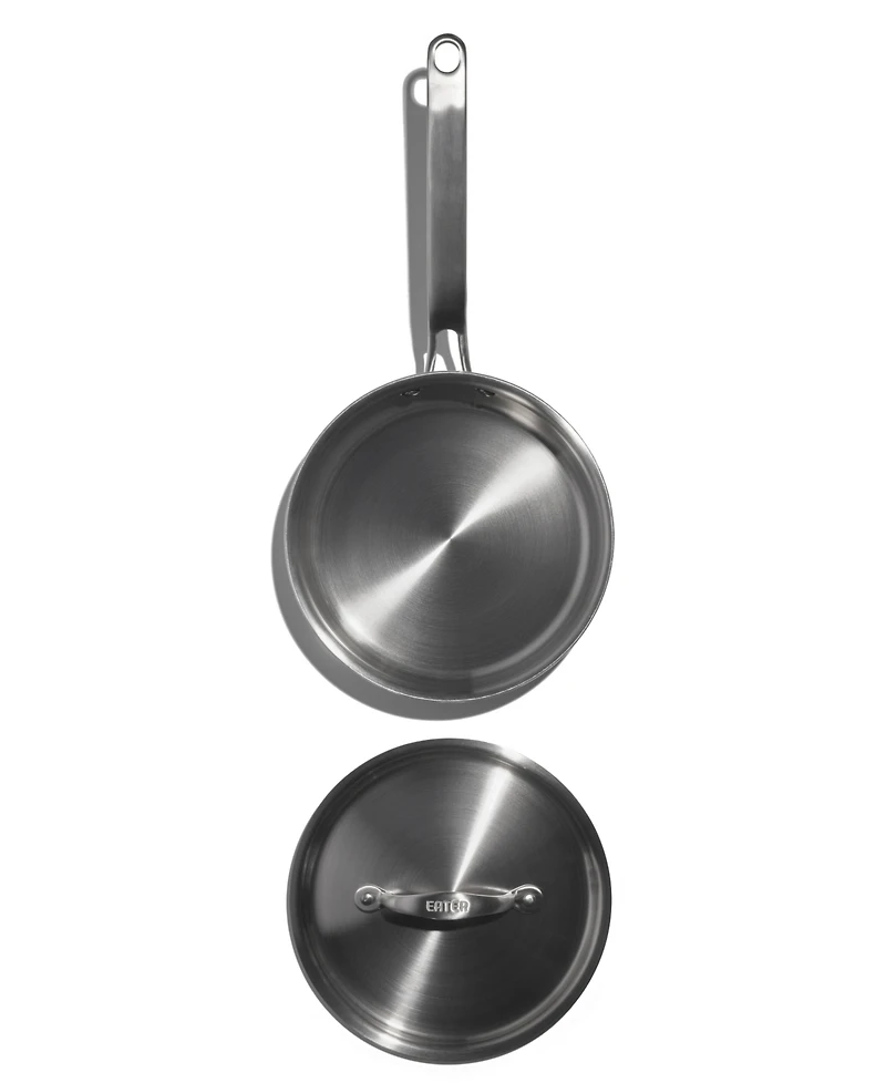 Heritage Steel X Eater 5-Ply Stainless Steel 1.5-Qt. Mini Saute with Lid