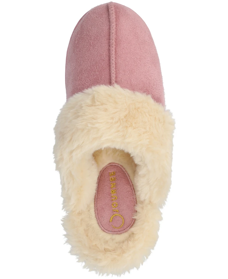 Journee Collection Women's Kalli Round Toe Slippers