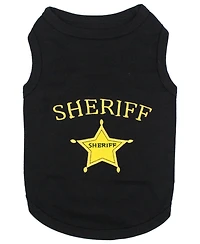 Parisian Pet Sheriff Dog T-Shirt
