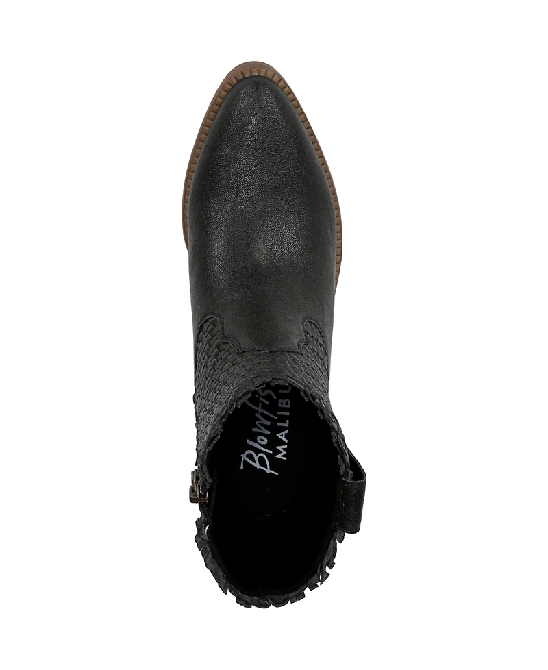 Blowfish Malibu Women's Ricky Block Heel Western Short Boots