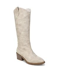 Blowfish Malibu Women's Radio Almond Toe Knee High Western Boots