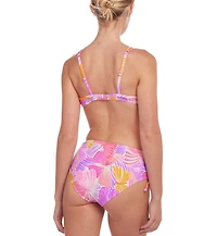 Lascana Women's Butterfly Print Underwire Bikini Swimsuit Top Bra Sizing