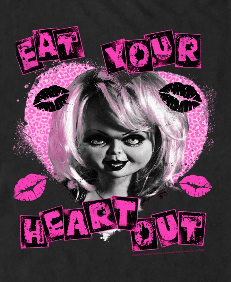 Fifth Sun Men's Chucky Eat Your Heart Out Short Sleeve T-Shirt