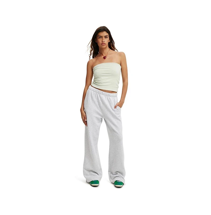 Cotton On Women's Classic Fleece Wide Leg Sweatpant