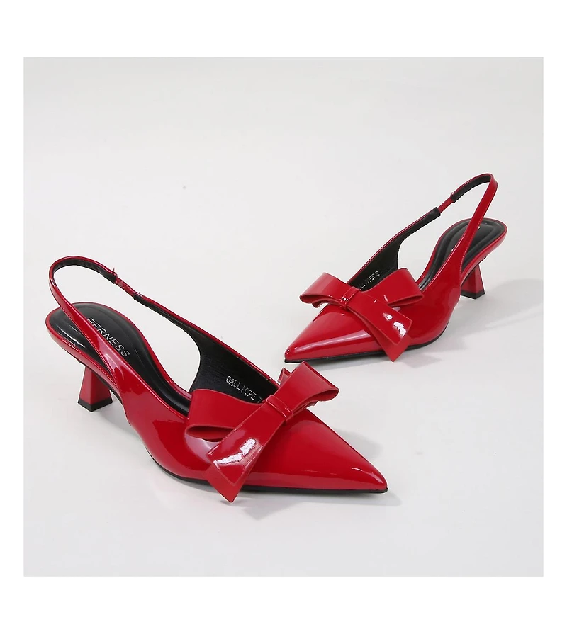 Calliope Slingback Kitten Heels