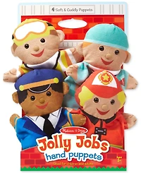Melissa and Doug Kids' Jolly Jobs Hand Puppets Set