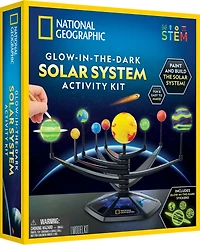 National Geographic Glow-in-the-Dark Solar System Activity Kit