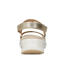 Rockport Women's Qwera Open Toe Strappy Casual Wedge Sandals