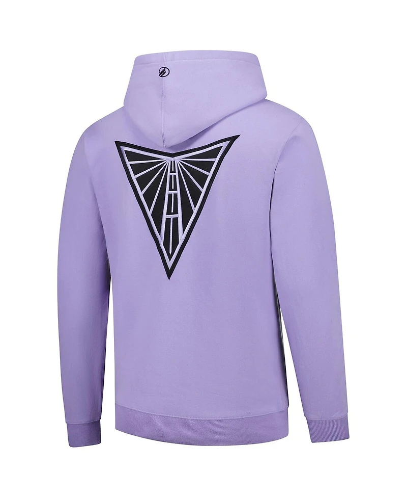 Fisll Men's and Women's Violet Golden State Valkyries Fleece Pullover Hoodie