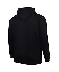 Fanatics Men's Black Philadelphia Eagles Big Tall Pop Pullover Hoodie