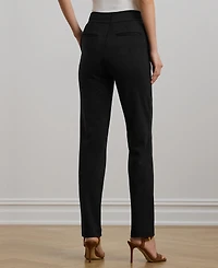 Lauren Ralph Women's Ponte Ankle Pants
