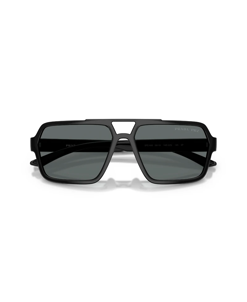 Prada Linea Rossa Men's Polarized Sunglasses