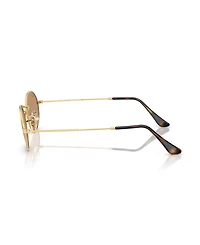 Ray-Ban Unisex Oval Metal Sunglasses, RB3547
