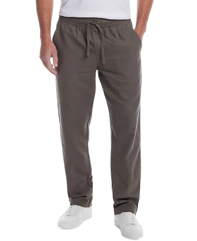 Weatherproof Vintage Men's Regular-Fit Linen Blend Drawstring Pants