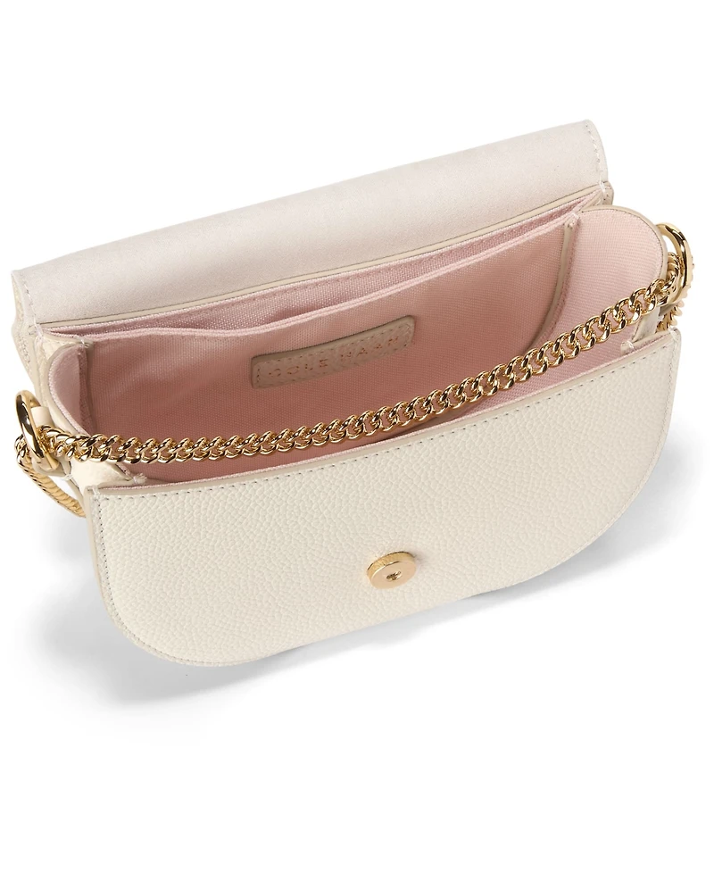 Cole Haan Evie Chain Small Saddle Bag