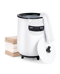 23L Large Luxury Bucket-Style Towel Warmer with Fragrant Disc Holder
