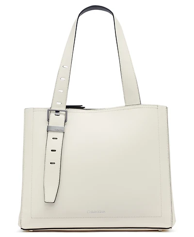 Calvin Klein Women's Lowen Triple Compartment Adjustable Tote Bag