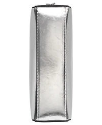 Calvin Klein Mandy Metallic Top Zipper Shoulder Bag
