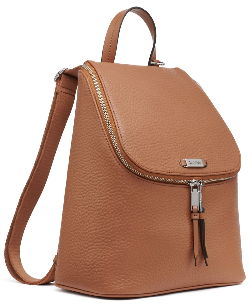 Calvin Klein Zulle Zip-Around Backpack with Signature Hang Off