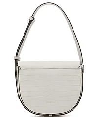 Calvin Klein Crisell Soft Croco Saddle Crossbody
