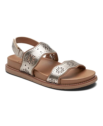 Earth Women's Ferne Strappy Slingback Casual Flat Sandals