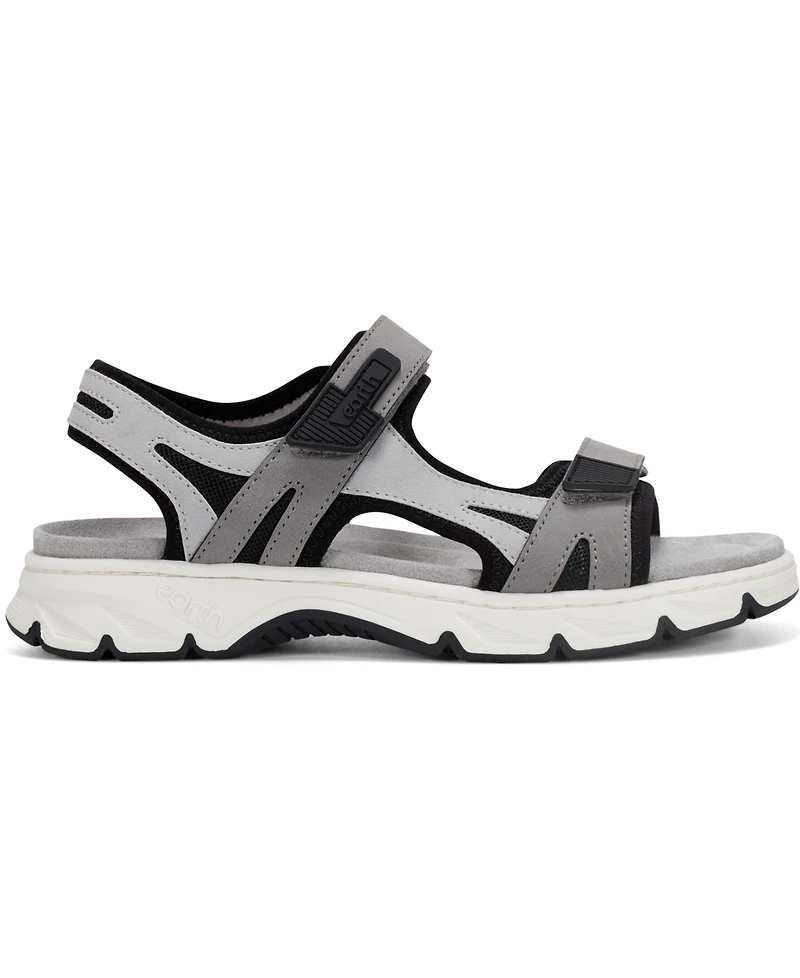 Earth Women's Venny Banded Sporty Flat Sandals
