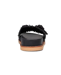 Earth Women's Fontane Woven Flat Sandals