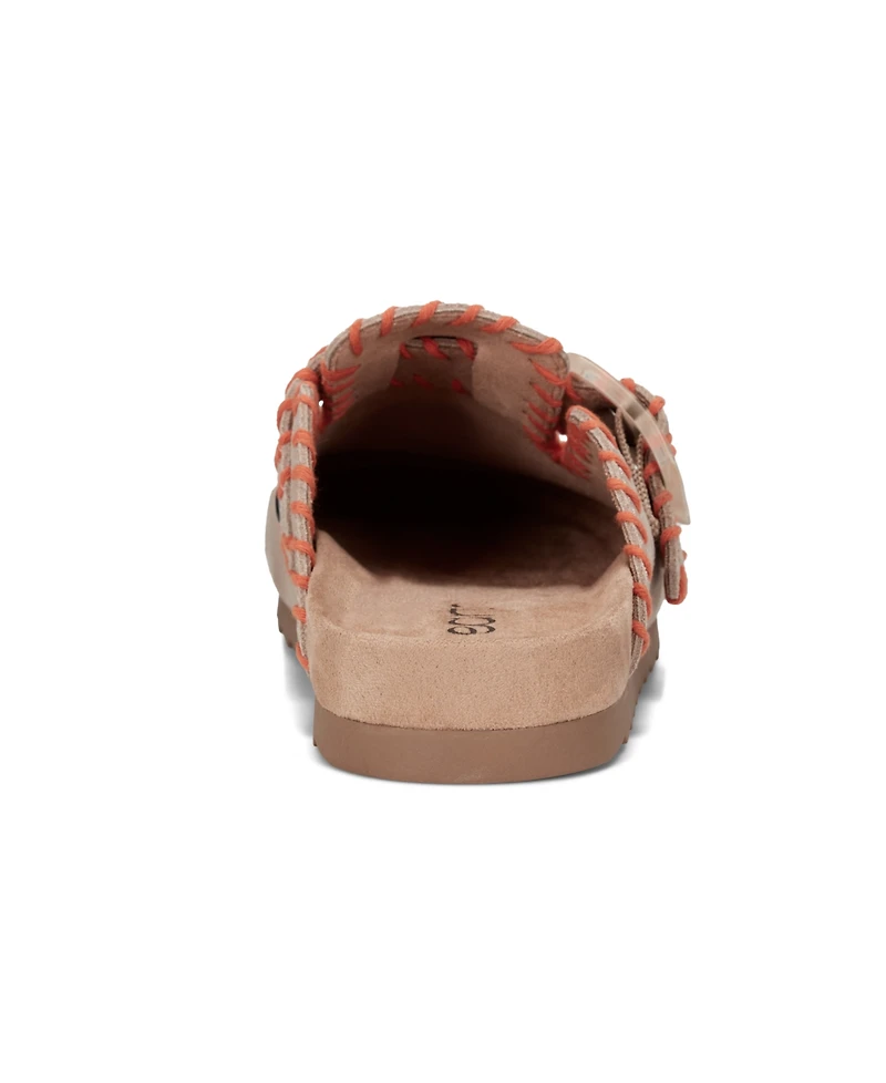 Earth Women's Gena Stitched Flat Clogs