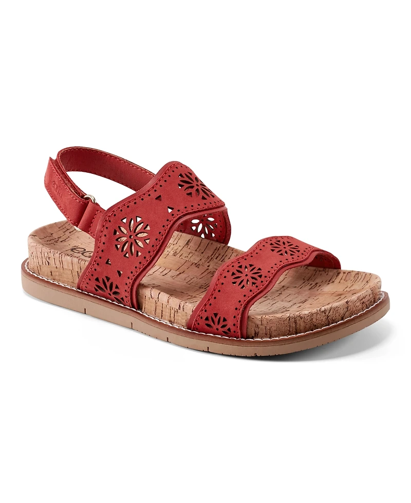 Earth Women's Ferne Strappy Slingback Casual Flat Sandals