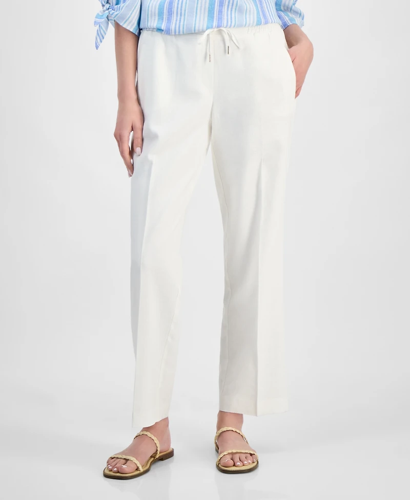 Jones New York Women's Pull-On Wide-Leg Pants