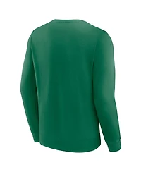 Fanatics Men's Kelly Green Philadelphia Eagles Gridiron Classics Victory Arch Pullover Sweatshirt