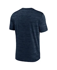 Nike Men's Navy Chicago Bears Big Tall Velocity Jock Tag Performance T-Shirt