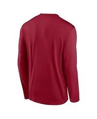 Nike Men's Cardinal Usc Trojans Primetime Alternate Logo Legend Long Sleeve T-Shirt