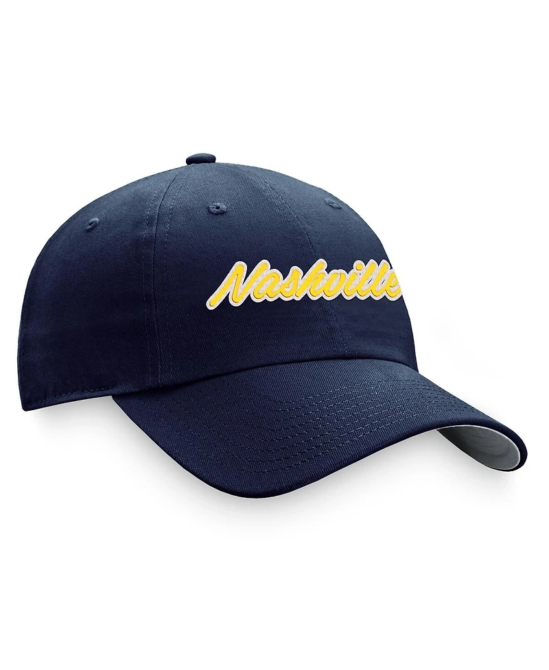 Fanatics Women's Navy Nashville Predators Breakaway Adjustable Hat