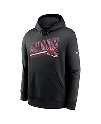 Nike Men's Black Washington Commanders Club Fleece Pullover Hoodie