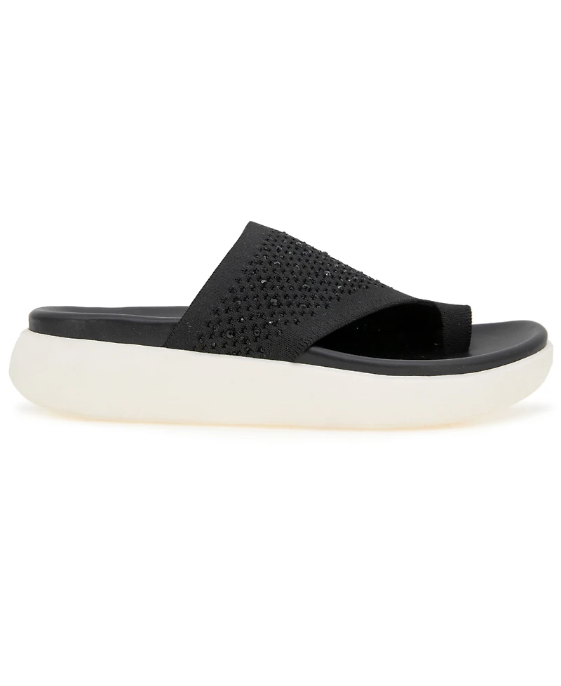 Kenneth Cole Reaction Women's Teffi Knit Round Toe Flat Sandals