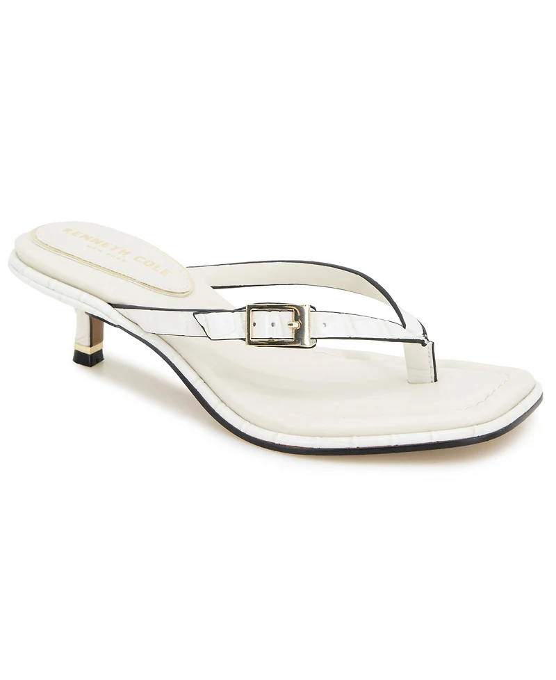 Kenneth Cole New York Women's Gillie Kitten Heel Sandals