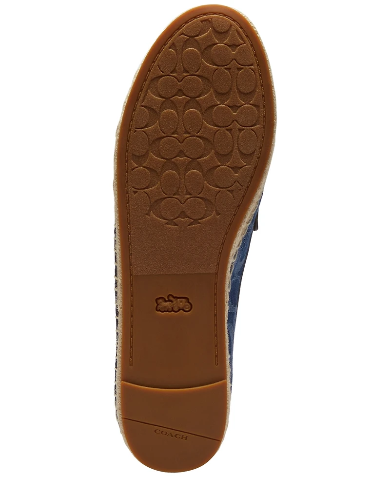Coach Women's Camilla Logo Espadrille Flat Loafers