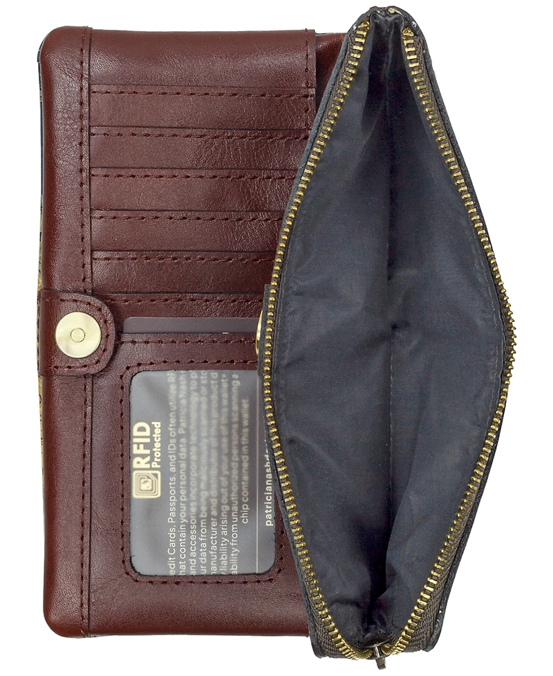 Patricia Nash Prassa Leather Wallet
