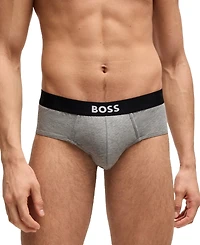 Hugo by Boss Men's 3-Pack Logo Briefs